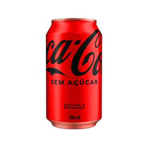 Refrigerante Coca-Cola Sem Açúcar Lata 350ml