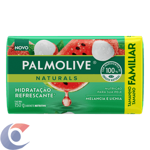 Sabonete Barra Palmolive Melancia E Lichia 150g