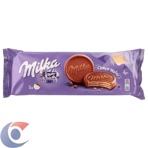 Biscoito Wafer Belga Milka 150g Chocolate