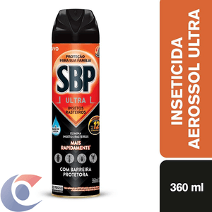 Sbp Aerossol Ultra Barreira Ativa Para Insetos Rasteiros 360ml