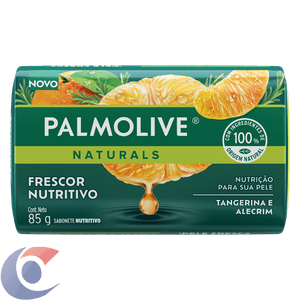 Sabonete Barra Frescor Nutritivo Tangerina E Alecrim Palmolive Naturals Envoltorio 85g