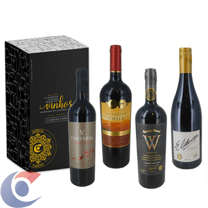 Seleção Especial De Vinhos Tinto Premium - Kit N° 08