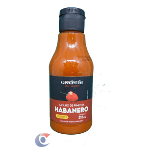 Molho Pimenta Casa De Mãe Mendes Habanero 215ml