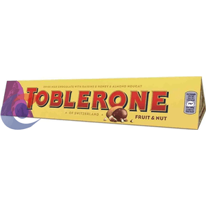 Chocolate Toblerone Fruit&Nut 100g