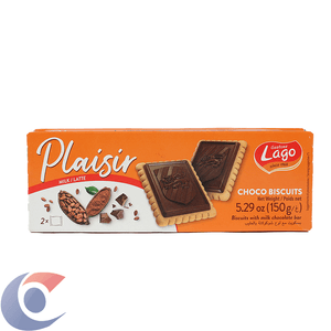 Biscoito Italiano Gastone Lago Plaisir Chocolate Ao Leite 150g