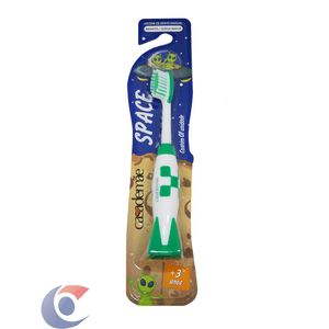 Escova Dental Infantil Space Casa De Mãe +3 Anos