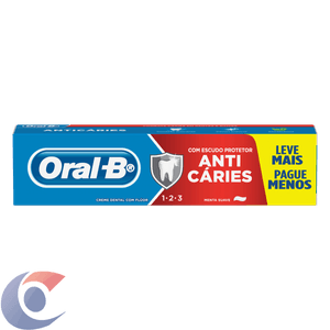 Creme Dental Oral-B 123 Anticáries 150g