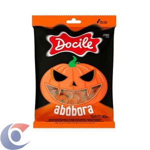 Bala De Goma Docile Abóbora 80g