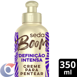 Creme Para Pentear Seda Boom Definição Intensa 350ml