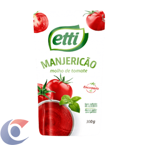 Molho De Tomate Etti Manjericão 300g