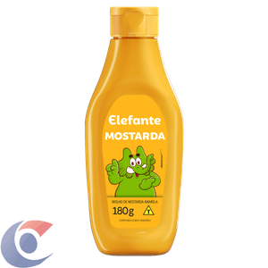 Mostarda Amarela Elefante 180g