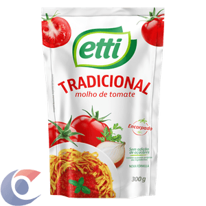 Molho De Tomate Etti Tradicional 300g