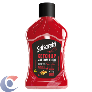 Ketchup Salsaretti Tradicional 675g