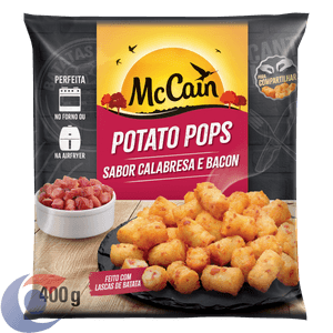 Batata Congelada Mccain Potato Pops 400g