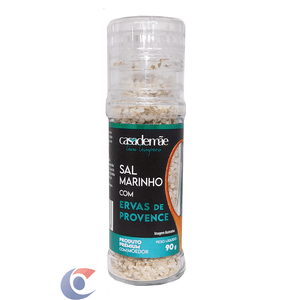 Sal Marinho Casa De Mãe Ervas De Provence Com Moedor 90g