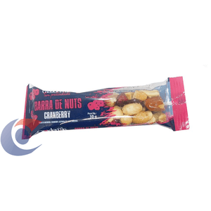Barra Nuts Casa De Mãe Cramberry 30g
