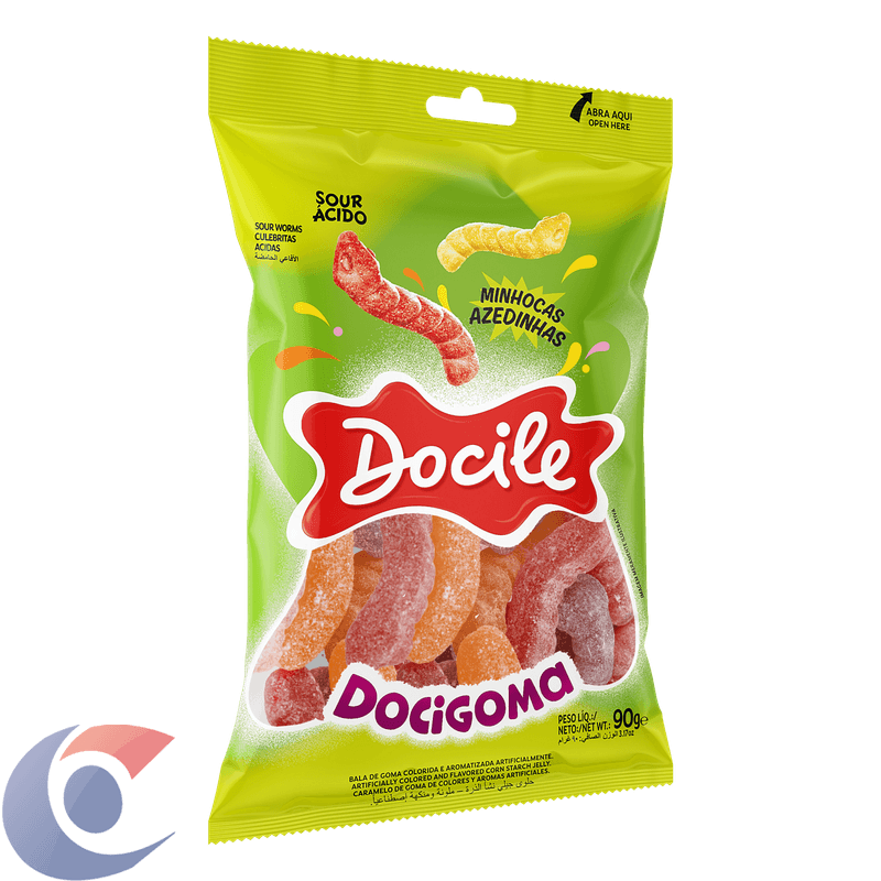GOMA-DOCILE-90G-MINHOCA