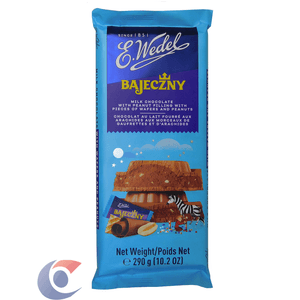 Wafer Polonês E.Wedel Leite Recheado De Amendoim 290g