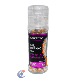 Sal Marinho Casa De Mãe Calabresa Com Moedor 70g