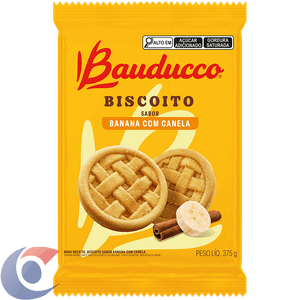Biscoito Bauducco Doce Banana Com Canela 375g