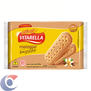 Biscoito Maizena Vitarella Baunilha 350g