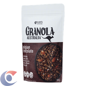 Granola Australiana Harts Natural 300g Chocolate Belga