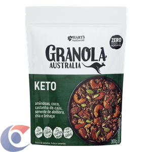 Granola Australiana Harts Natural 300g Zero Keto