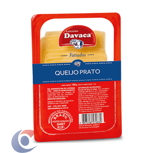 Queijo Prato Davaca Fatiado 150g