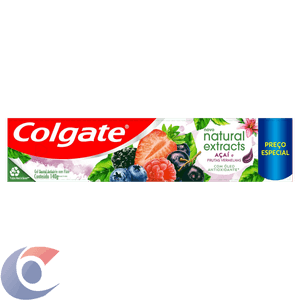 Creme Dental Colgate Natural Extracts Açaí E Frutas Vermelhas 140g