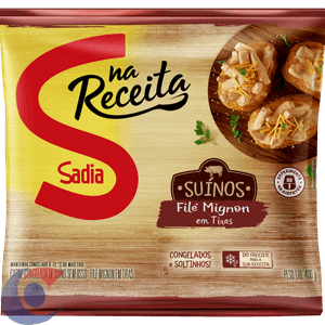 File Mignon Suino Sadia Tiras 400g