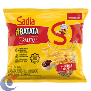 Batata Congelada Sadia Palito 400g