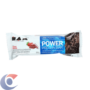 Barra De Proteína Max Titanium Power Morango Sensation 90g