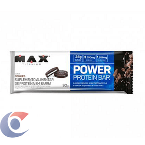 Barra De Proteína Max Titanium Power Cookies 90g