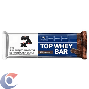 Barra De Proteína Max Titanium Brigadeiro 41g