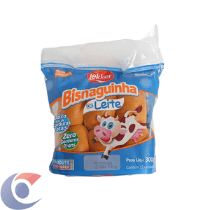Pão Bisnaguinha Leite Lekker 300g