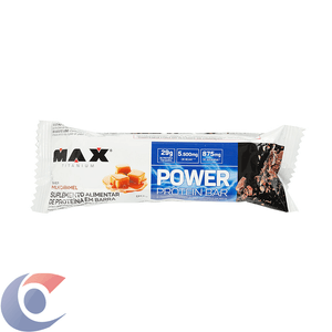 Barra De Proteína Max Titanium Power Milk Caramelo 90g