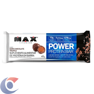 Barra De Proteína Max Titanium Dark Chocolate Truffle 90g