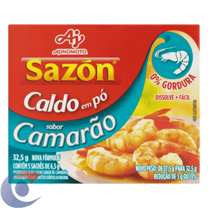 Caldo Em Pó Sazon Camarão 32,5g