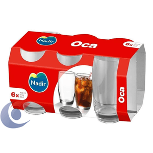 Conjunto De Copos Nadir Oca Long Drink 300ml 6 Un