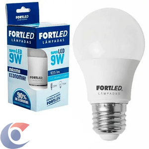 Lâmpada Led Fortled Bulbo 9w