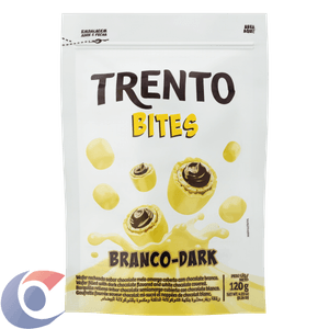 Wafer Trento Bites Branco-Dark 120g
