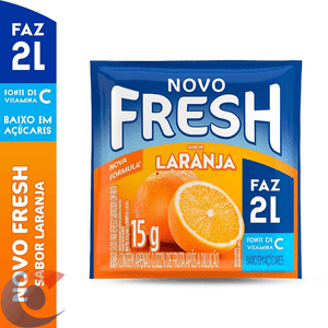 Refresco Em Pó Fresh Laranja 15g