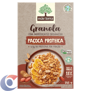 Granola Mãe Terra Paçoca Proteica 180g