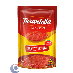 Molho De Tomate Tarantella Tradicional Sachê 300g