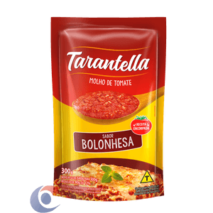 Molho De Tomate Tarantella Bolonhesa Sachê 300g