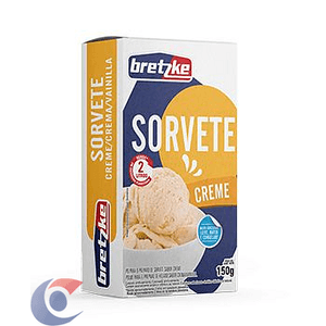 Mistura Para Sorvete Pó Bretzke Creme 150g