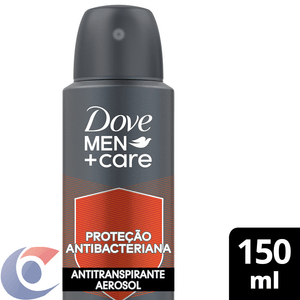 Desodorante Aerosol Dove Men+Care Proteção Antibacteriana 150ml