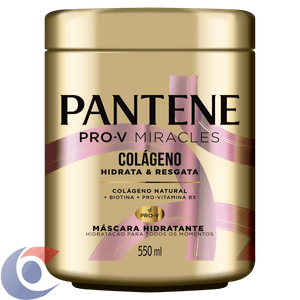 Máscara Hidratante Pantene Colágeno Hidrata E Resgata 550ml