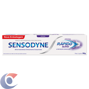 Creme Dental Sensodyne Rápido Alívio 90g