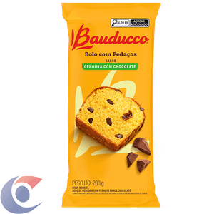 Bolo Bauducco Cenoura Com Chocolate 280g